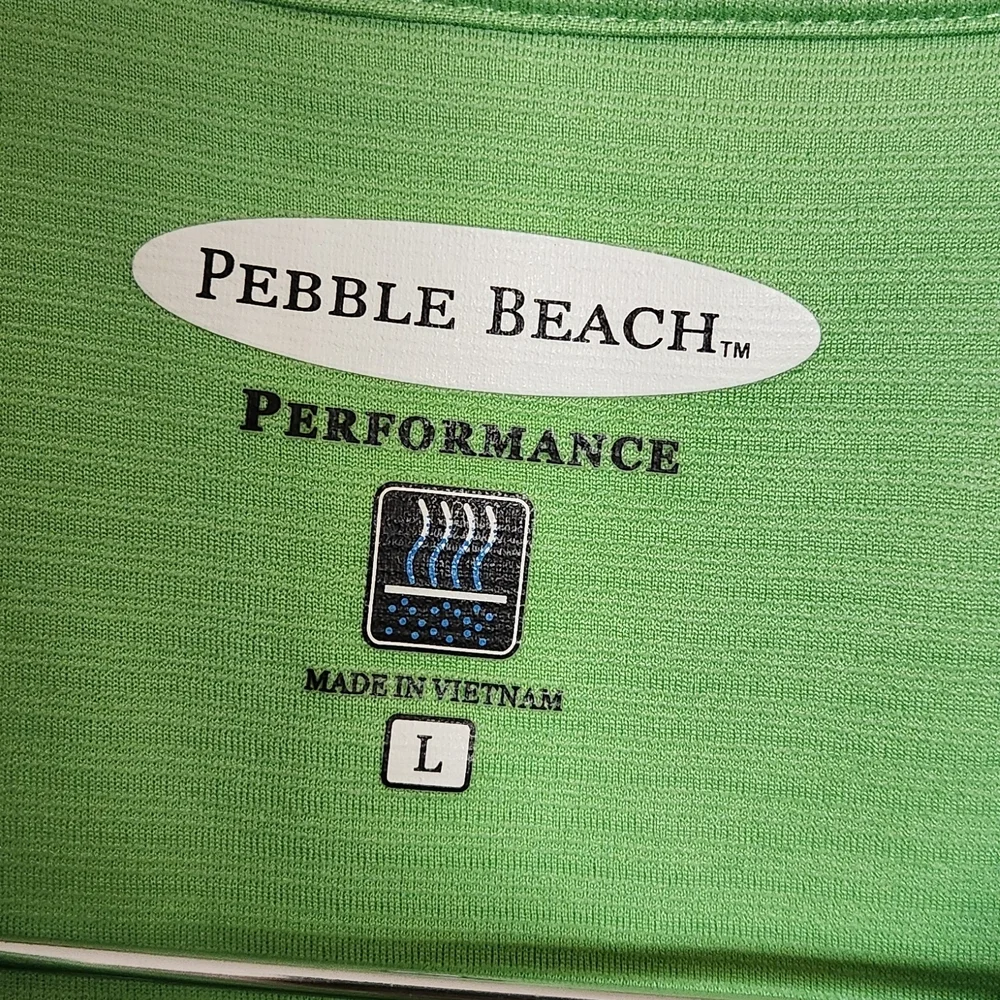 Pebble Beach Women's Golf Polo in Fresh Green - Picture 2 of 4